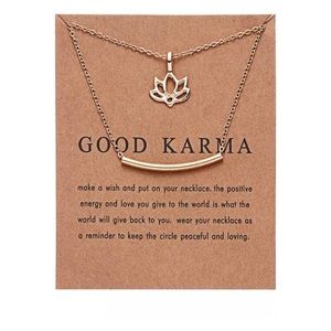 Rinhoo Jewelry - Good Karma Flower Necklace Lucky Charm Party Gift Rinhoo Jewelry - Good Karma Flower Necklace Lucky Charm Party Gift